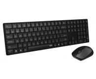 RAPOO ZESTAW BEZPRZEWODOWY MULTIMODE 8020M CZARNY - 1275979 - zdjęcie 1